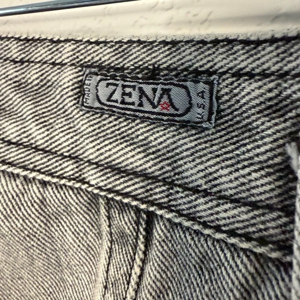 Vintage 80s Zena High Rise Gray Women's Jeans